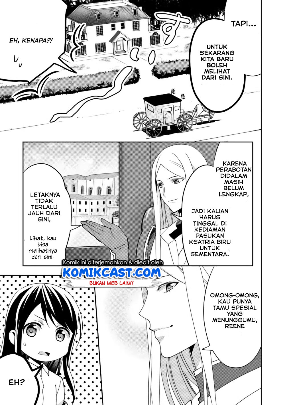Isekai de “Kuro no Iyashi Te” tte Yobareteimasu Chapter 40 Bahasa Indonesia